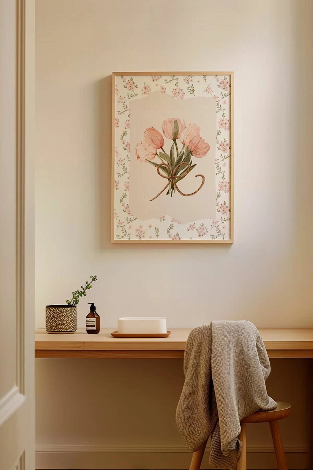 Pikturë dekorative me kornizë, Wallity, Artsmdftek19-5070, shumëngjyrëshe, 50x70cm