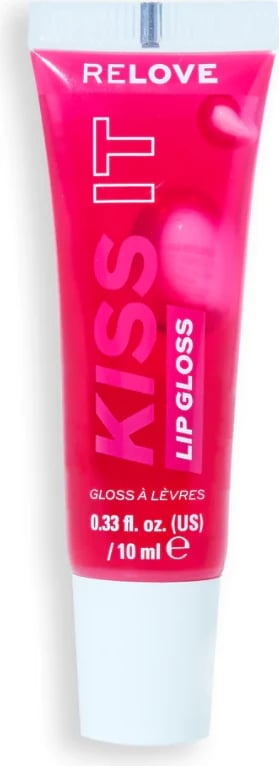 Shkëlqyes për buzë Revolution Relove Kiss It Lip Gloss, Cherry Red