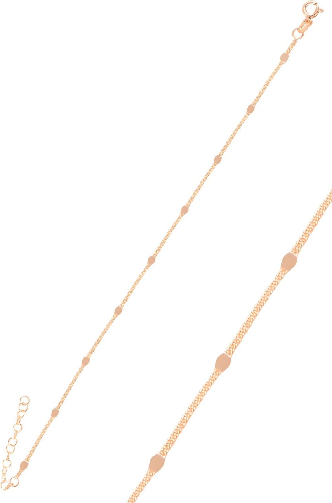 Byzylyk kyçeli argjendi, ngjyrë rozë ari, Jumeon, SGTL11089