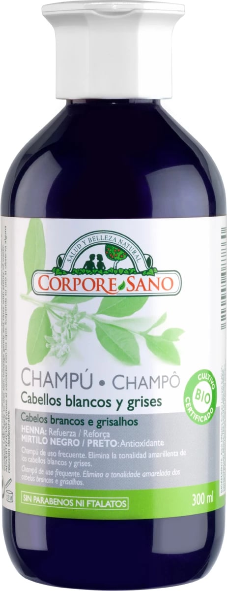 Shampon Corpore për flokë të bardhë dhe gri 300ml
