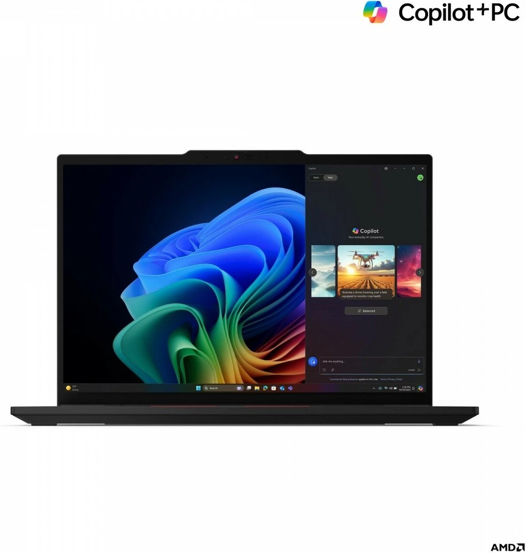 Ultrabook Lenovo ThinkPad T14s Gen 6, AMD Ryzen 7 PRO 360, 32GB RAM, 1TB SSD, 14" WUXGA, E zezë Ultrabook Lenovo ThinkPad T14s Gen 6, AMD Ryzen 7 PRO 360, 32GB RAM, 1TB SSD, 14" WUXGA, E zezë