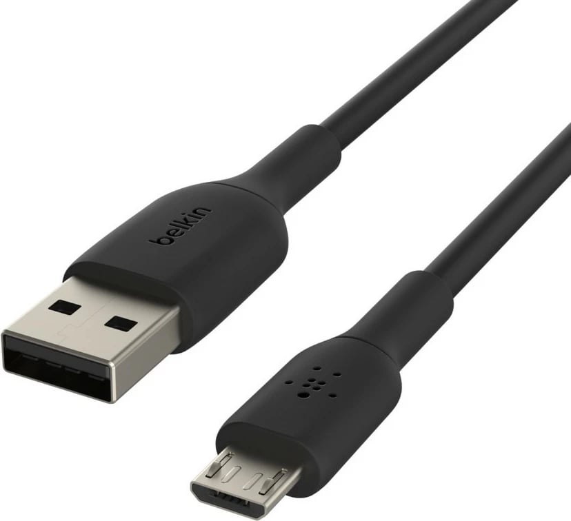 Kabllo Belkin Micro-USB/USB-A, 1m, e zezë