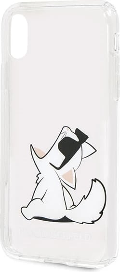 Mbështjellës Karl Lagerfeld Choupette Fun për iPhone X/Xs, Transparent