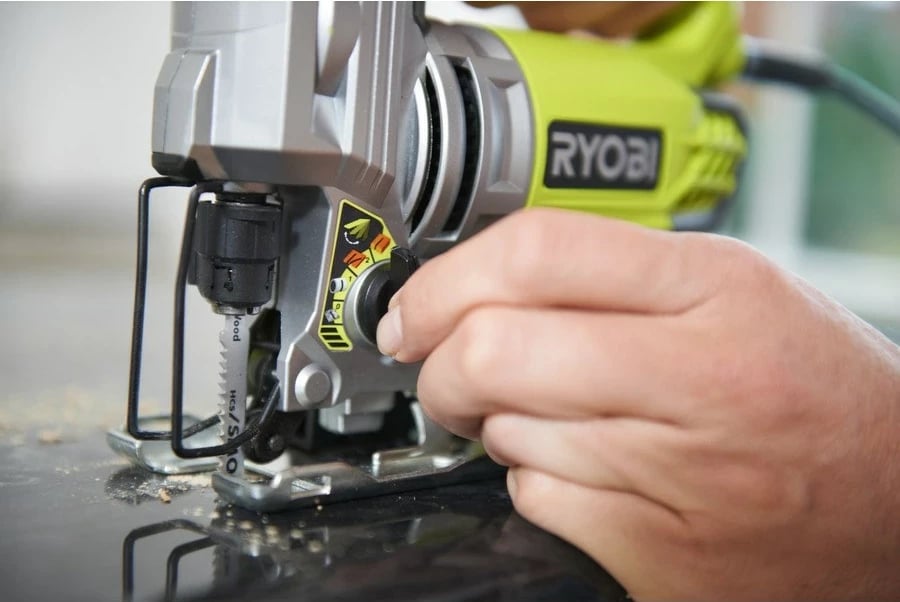 Sharrë elektrike Ryobi RJS850-K, 600 W, 2 kg, Gri/Jeshile