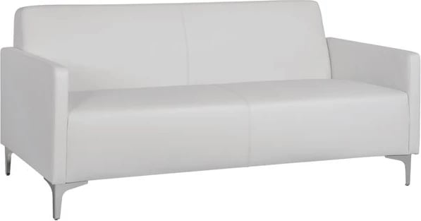 Sofa 3 ulëse Nellie FH3159.32 me PU të bardhë 163x71x71cm
