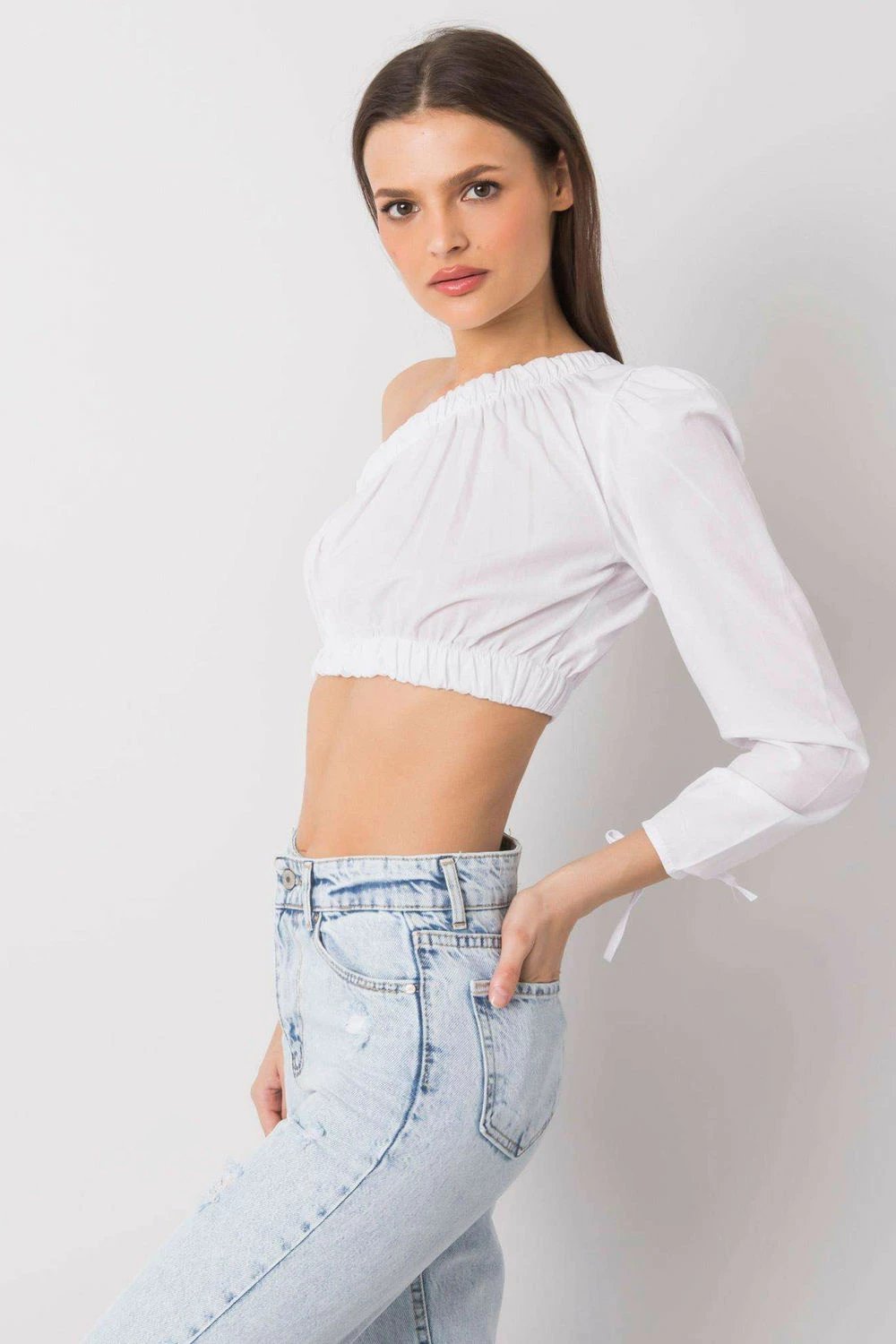 Bluzë femra Rue Paris 215371, e bardhë