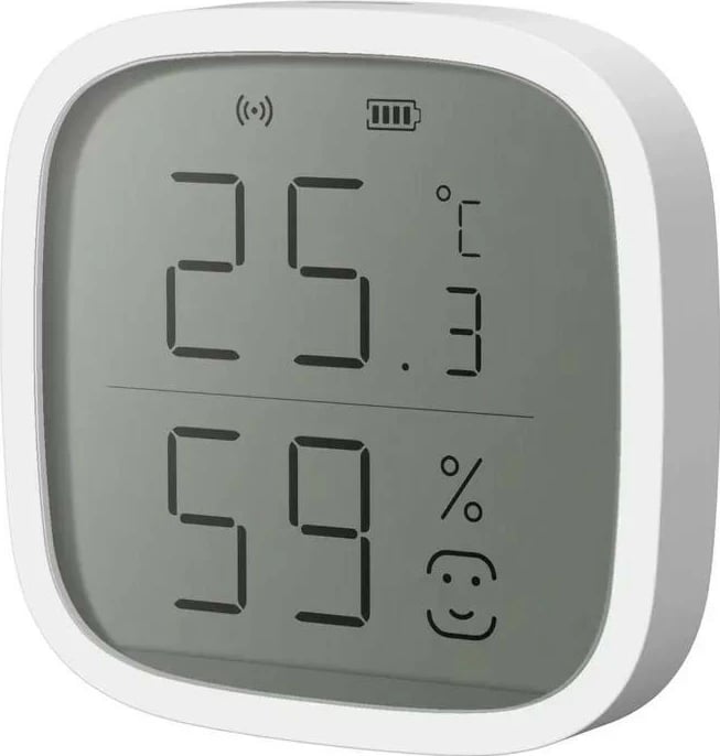 Sensor temperature dhe lagështie Extralink Smart Life, ZigBee, i bardhë
