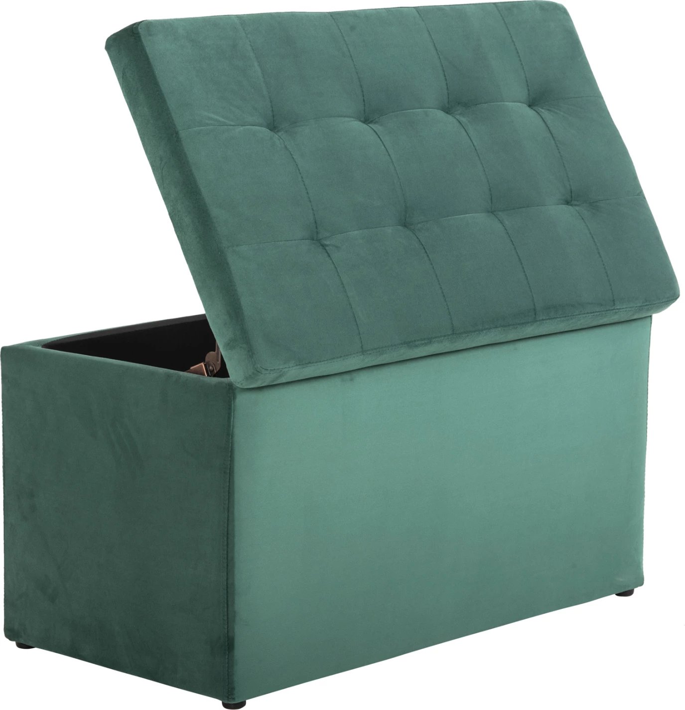 Karrige për bar me sandëk PUNK, ngjyrë jeshile selvi, FH279.13, 90x50x52H cm