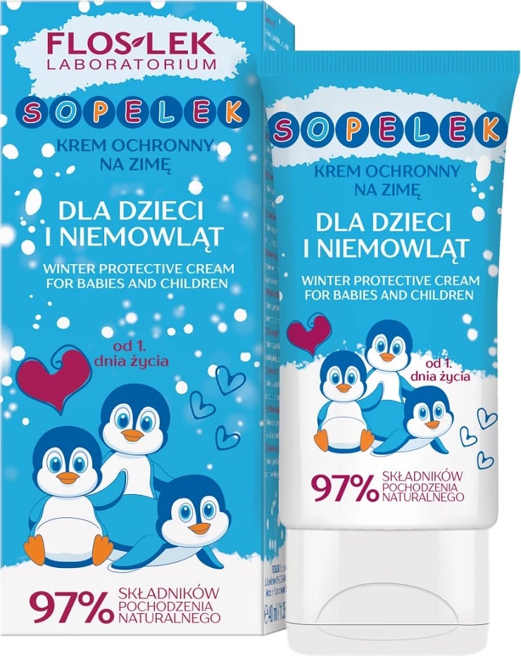 Krem mbrojtës për fëmijë dhe foshnje Floslek Winter Protective Cream 40ml