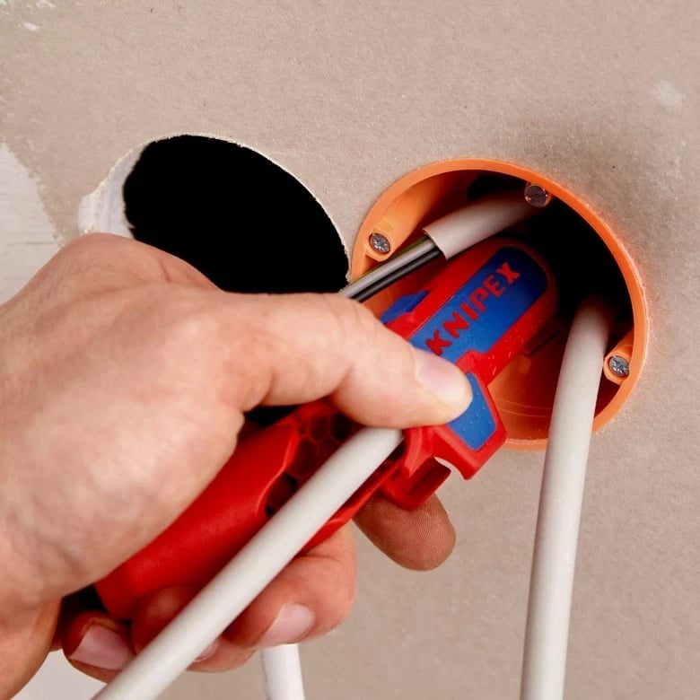 Knipex ErgoStrip, Mbështjellës kabllosh, Kuq Knipex ErgoStrip, Mbështjellës kabllosh, Kuq