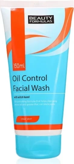 Larës për fytyrën me kontroll të yndyrës Beauty Formulas, 150 ml