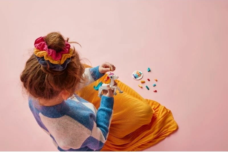 Lodra ndërtimi Lego për fëmijë, shumëngjyrëshe