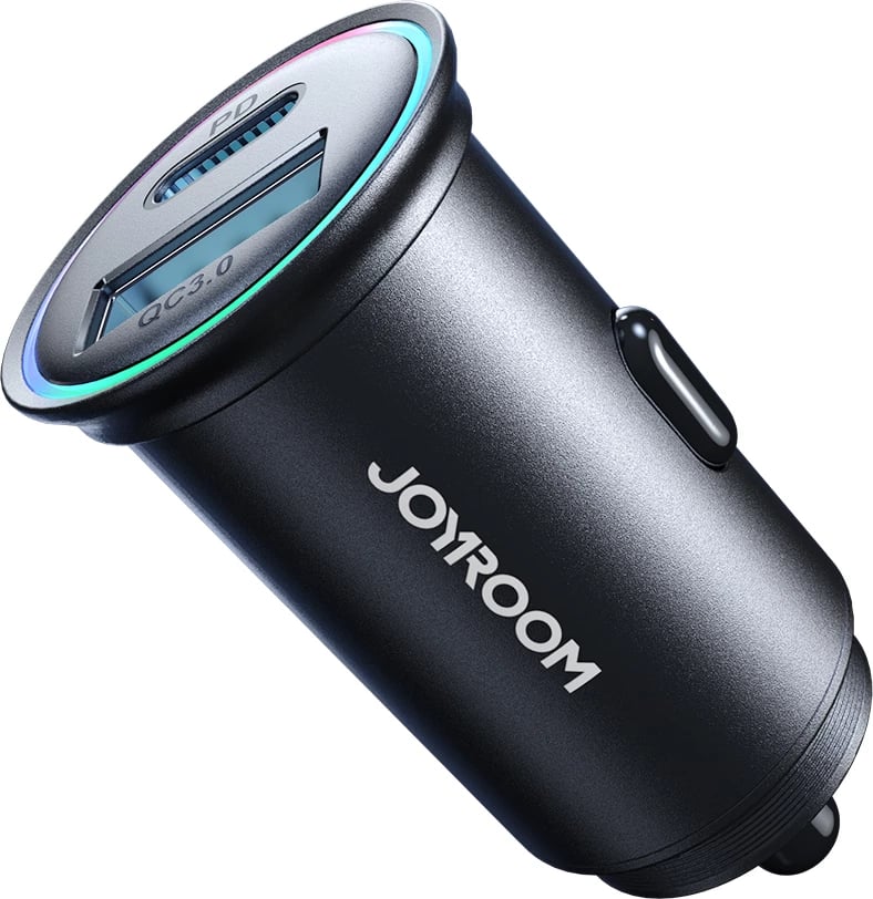 Karikues veture Joyroom JR-CCN04, 60W, 2 porta USB-A/USB-C, zi
