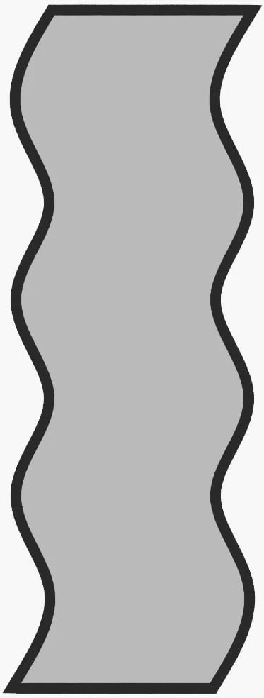 Pasqyrë Hanah Home, Safi, e bardhë dhe e zezë