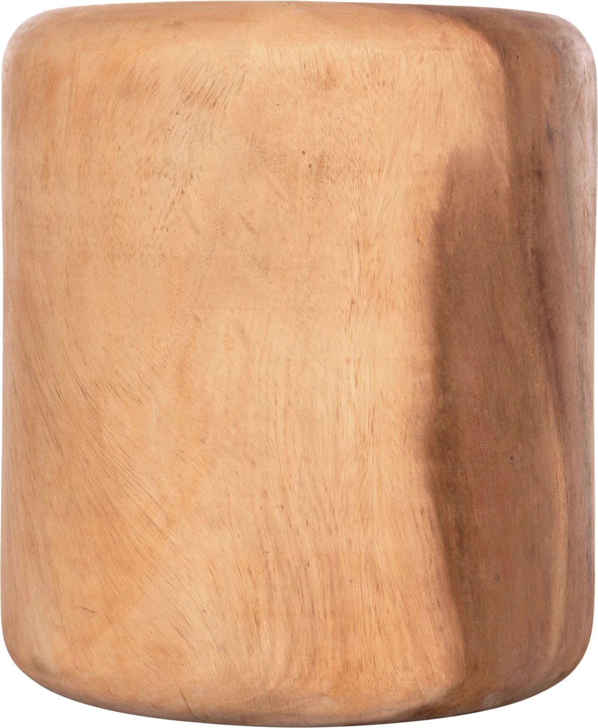 Karrige për bar rrethore TOBI, dru suar natyral, FH9791.11, 39x42cm