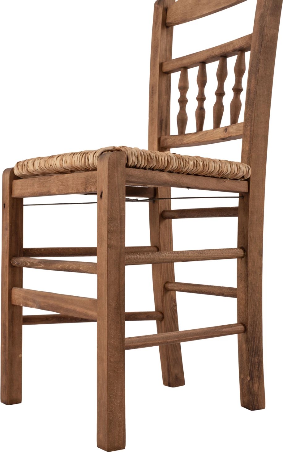 Karrige tradicionale me kashtë, ngjyrë arre, FH10258.01