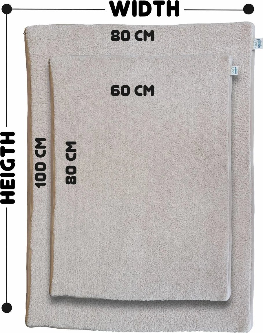 Shtrat për kafshë Paws & Whiskers, Easy Mat, 60x80, bezhë