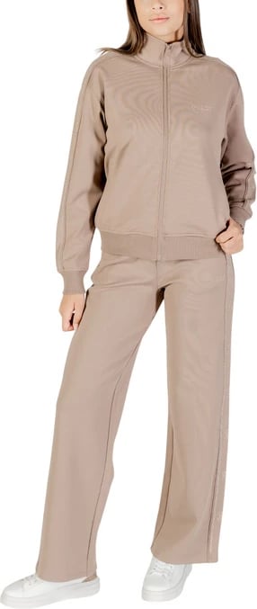 Pantallona Guess Active femra, beige