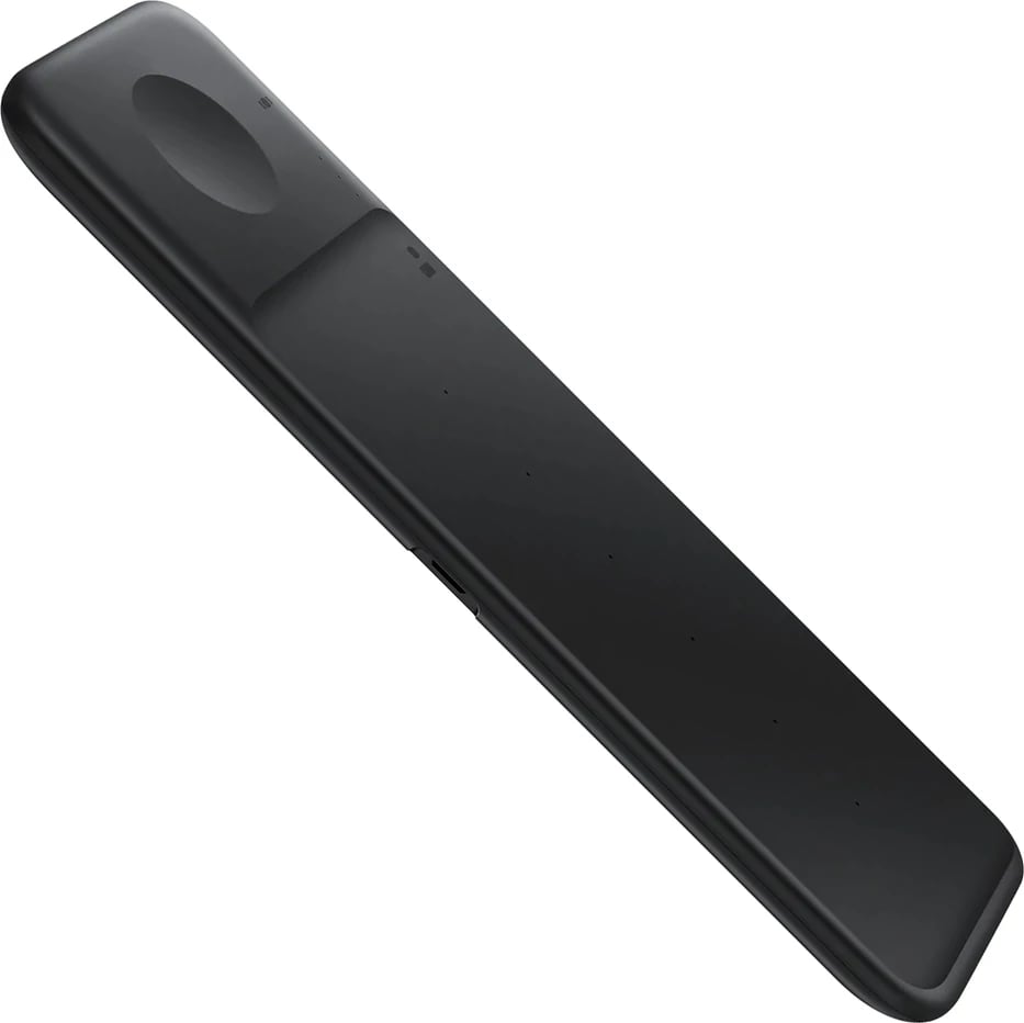 Karikues wireless Samsung Trio EP-P6300TBEGEU 3-në-1, me karikues muri dhe kabllo, i zi