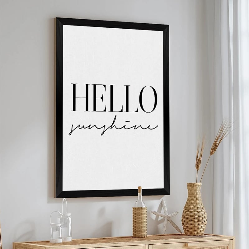 Dekor muri në kornizë Arbiel, print digjital, 33x1.5x48cm