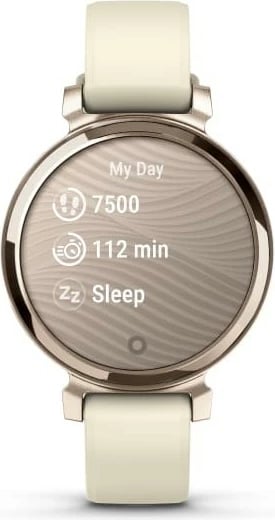 Smartwatch Garmin Lily 2, ekran me prekje, GPS, 5 ditë bateri, krem