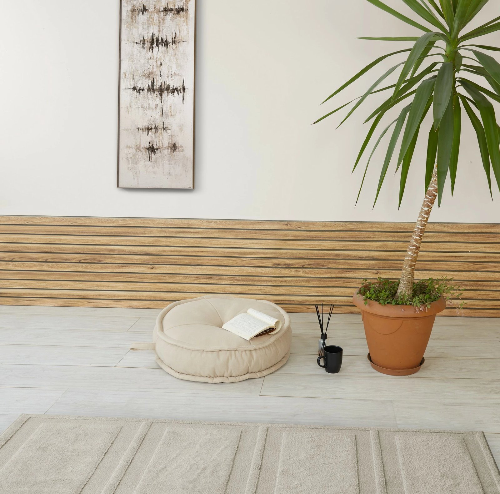 Jastëk dekorativ Skye Decor, krem