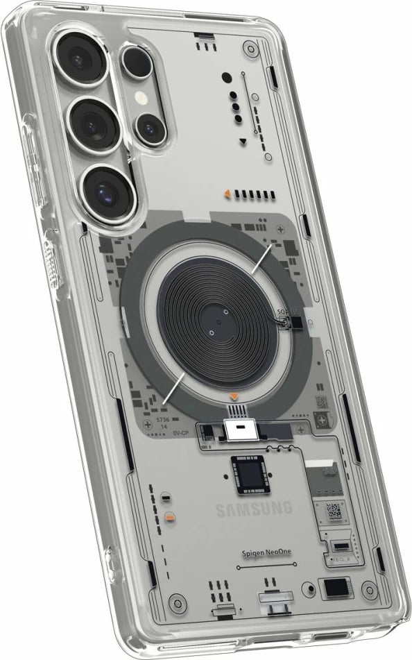 Mbështjellës Spigen Ultra Hybrid Mag për Samsung Galaxy S25 Ultra, Transparent