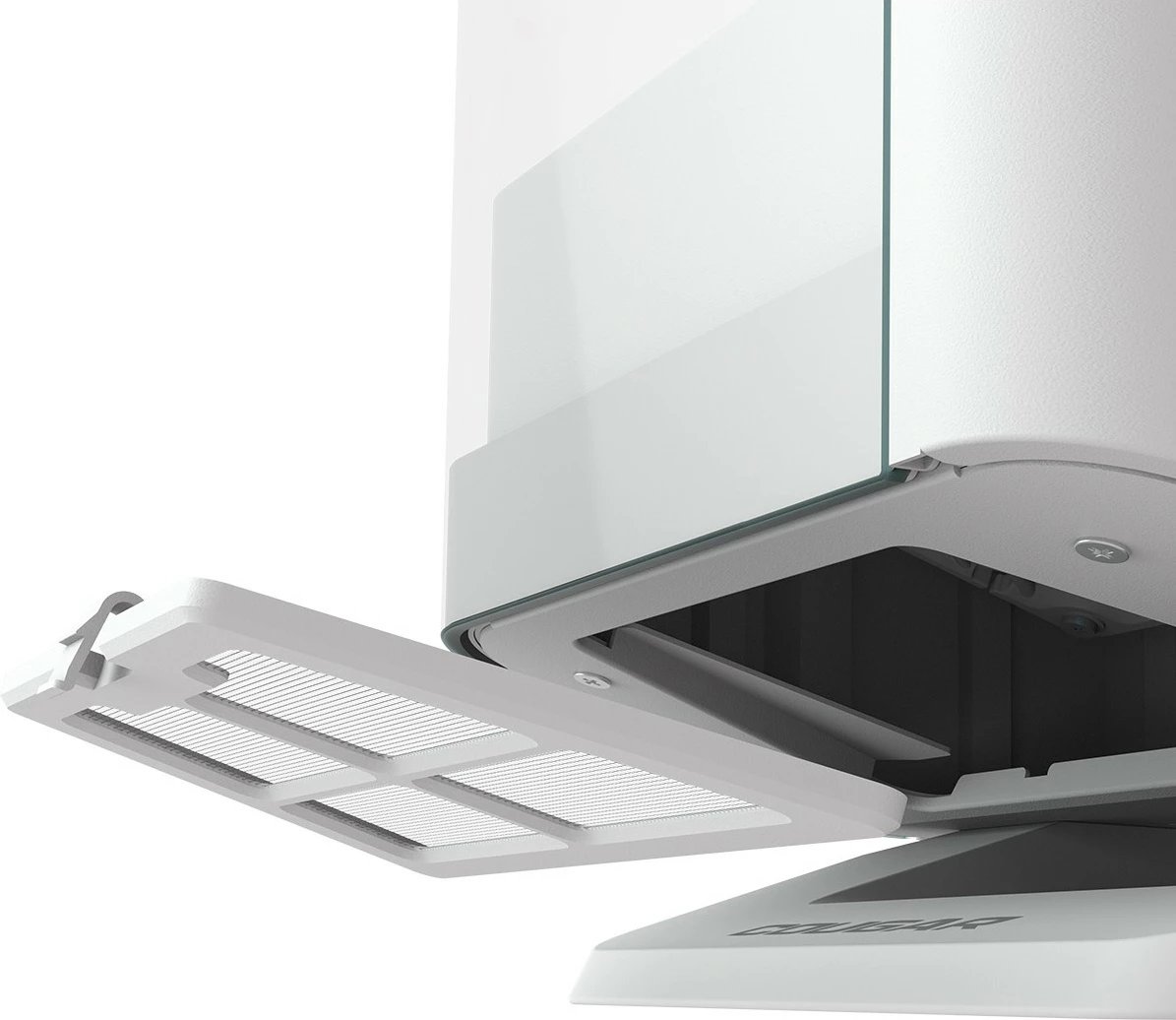 Kasë Cougar FV270 ARGB midi tower e bardhë