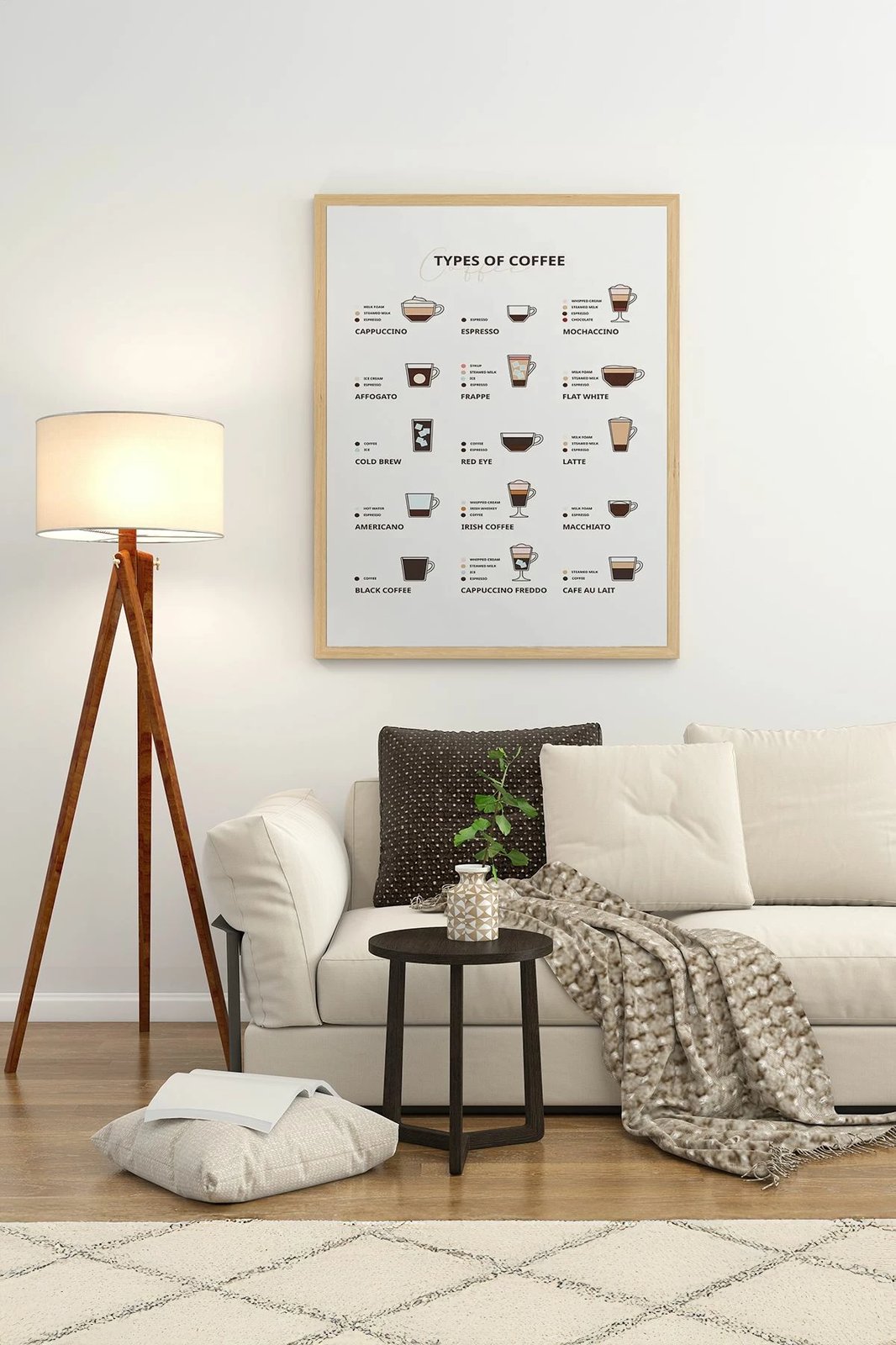 Pikturë dekorative me kornizë, shumëngjyrëshe, Ersy1Ham31