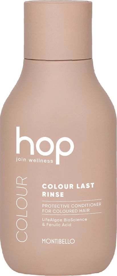 Kondicioner për femra Montibello Hop Colour Last Rinse për flokë të ngjyrosura, 200ml