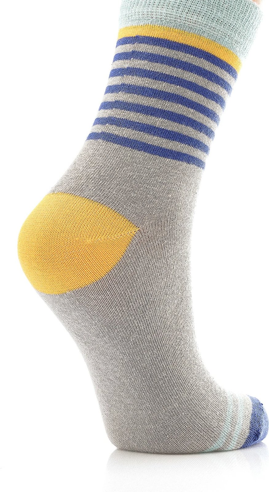 Çorape set prej 3 copë, shumëngjyrëshe, Jumeon, 001-000270