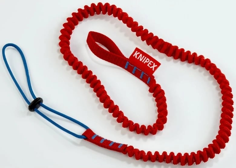 Litar sigurie për vegla Knipex 00 50 01 T BK, 1.5m, kuq