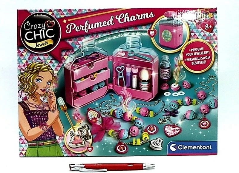 Set bizhuterish të parfumosura Clementoni Crazy Chic, 78773, për fëmijë