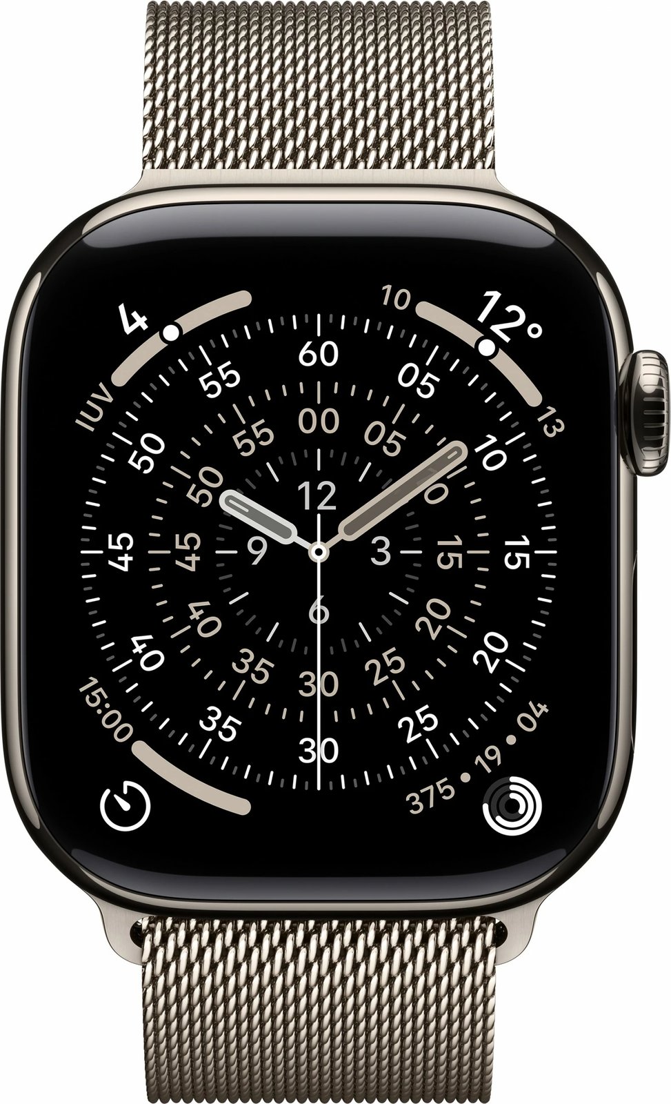 Smartwatch Apple Watch S11 Titan Natur Cellular 42mm Milanaise