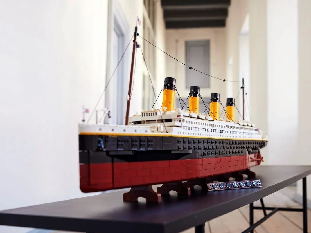 Set LEGO Titanic, 10294, për të rritur, 9090 pjesë