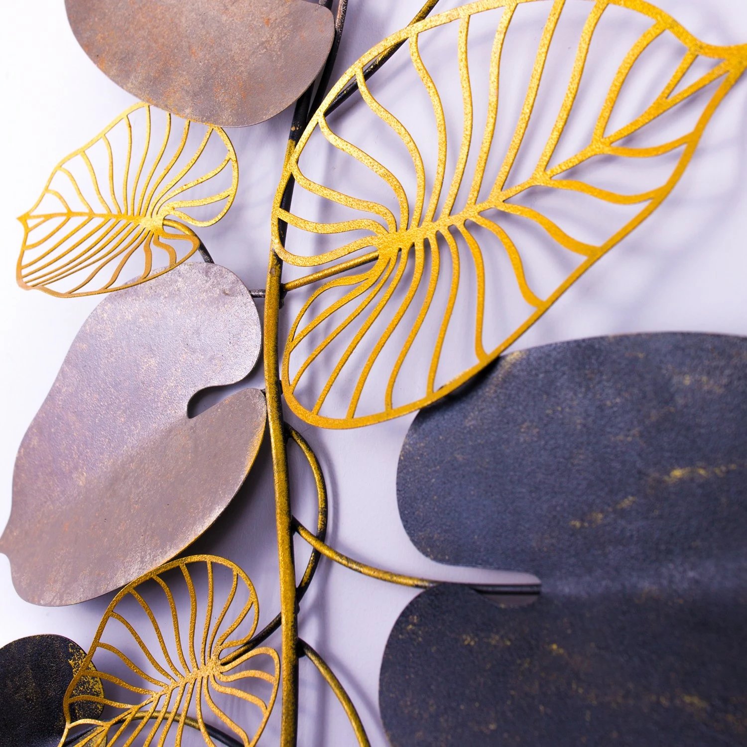 Aksesor dekorativ metalik për mur Wallity, Furize, shumëngjyrësh