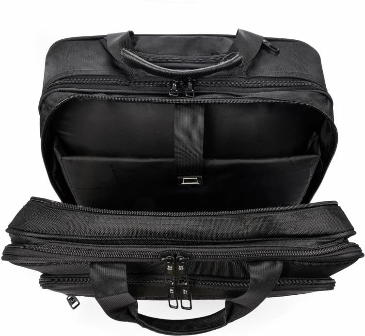 Çantë me rrota SwissBags për femra e meshkuj, e zezë Çantë me rrota SwissBags për femra e meshkuj, e zezë