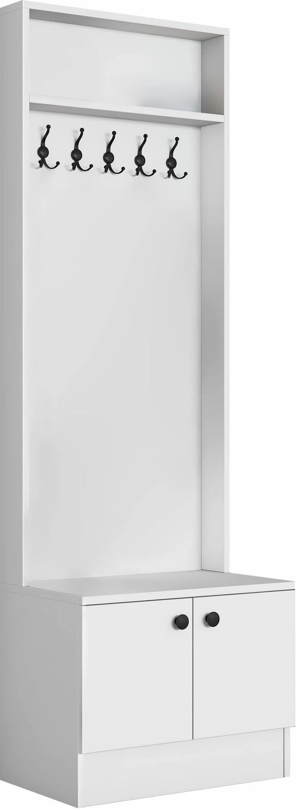 Stendë për koridor, ngjyrë e bardhë, Skye Decor, M16 - 1572