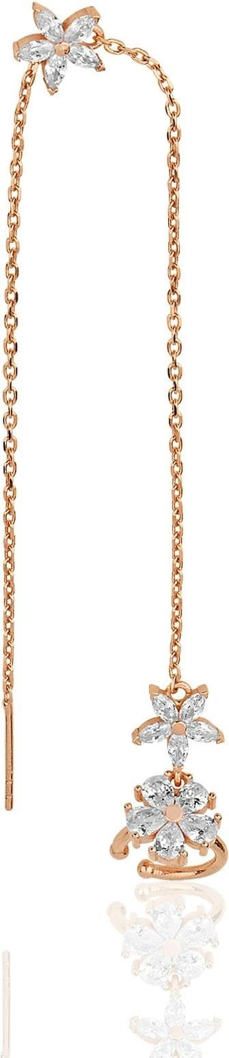 Vathë për kartilazh argjendi, ngjyrë ari rozë, Jumeon, SGTL11956 Vathë për kartilazh argjendi, ngjyrë ari rozë, Jumeon, SGTL11956