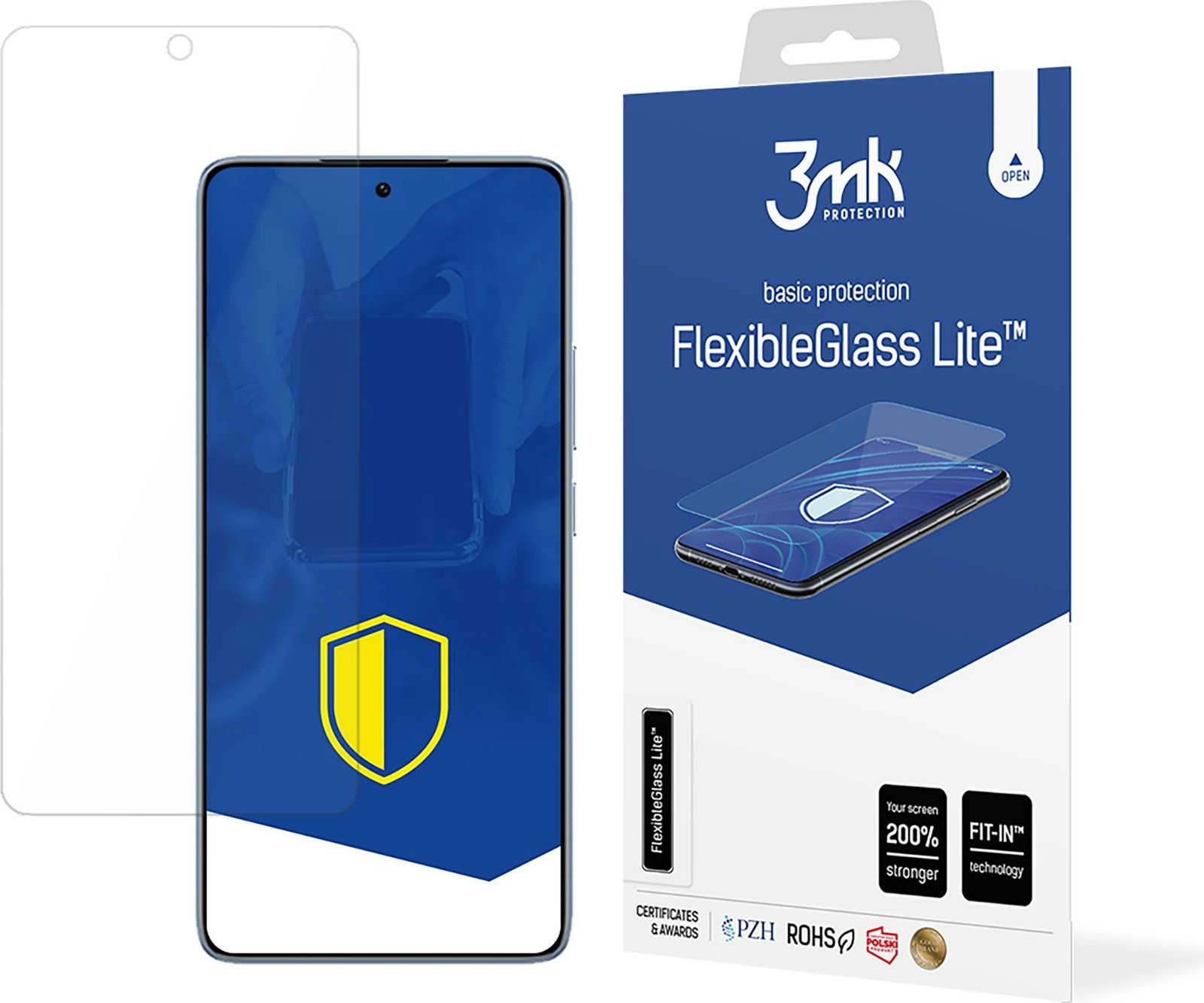 Mbështjellës xhami hibrid 3mk Protection FlexibleGlass Lite për Xiaomi 14T / 14T Pro