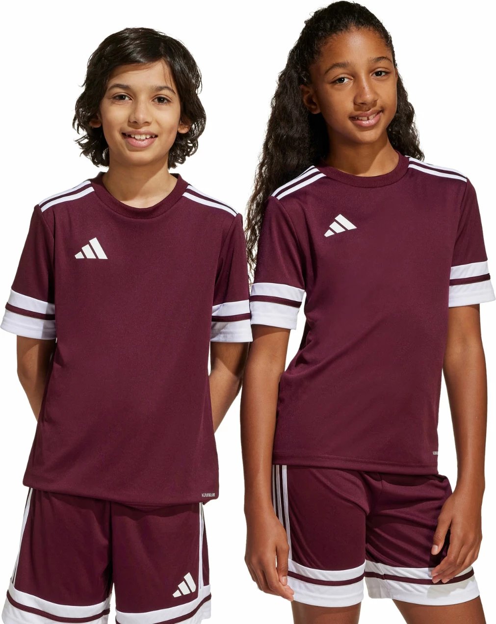 Maicë për fëmijë adidas, e kuqe e errët
