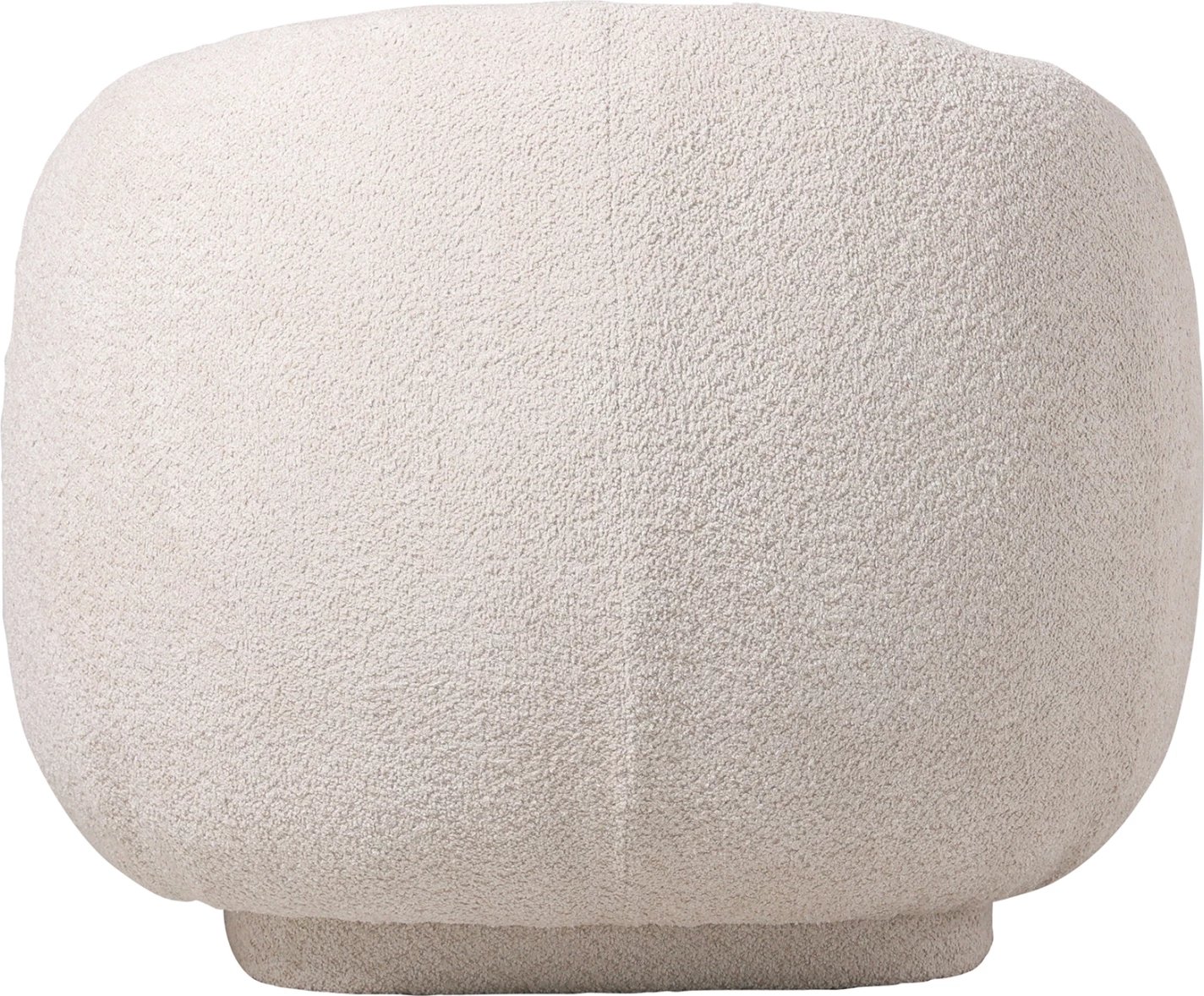 Fotel KARPEN FH9600.06, pëlhurë boucle ecru, 93x87x78H cm.