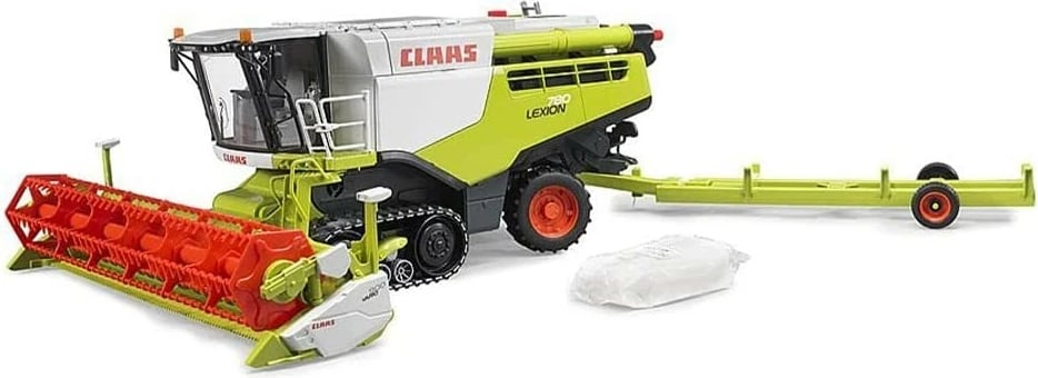 Lodër kombajn BRUDER Claas Lexion 780, 1:16, për djem, Jeshile, Kuqe, Bardhë, Zezë