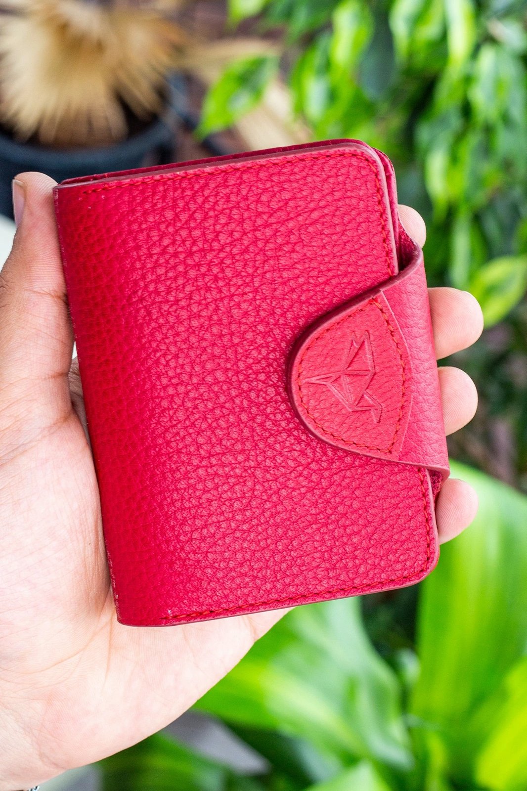 Mbajtëse kartelash Zoozie Bags, Luzern, e kuqe