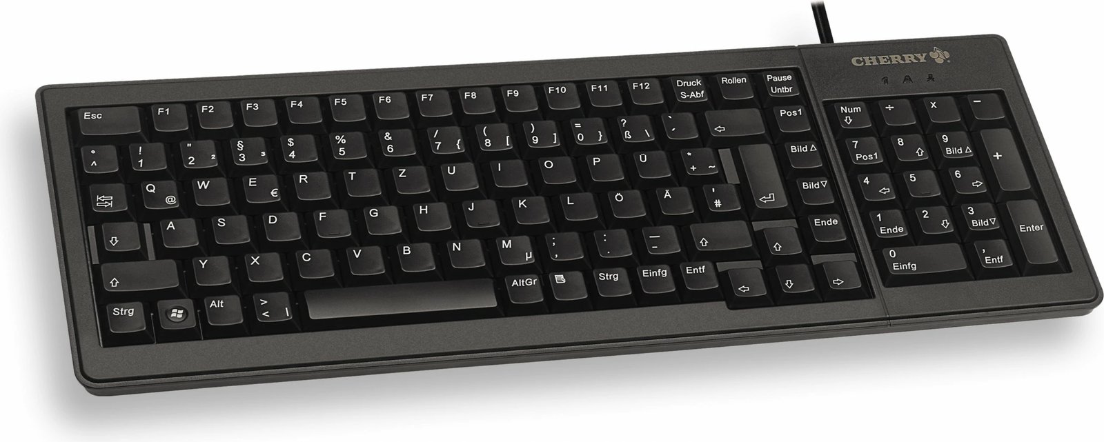 Tastierë Cherry XS Complete G84-5200, Full-size, Wired, USB, Mekanike, E zezë