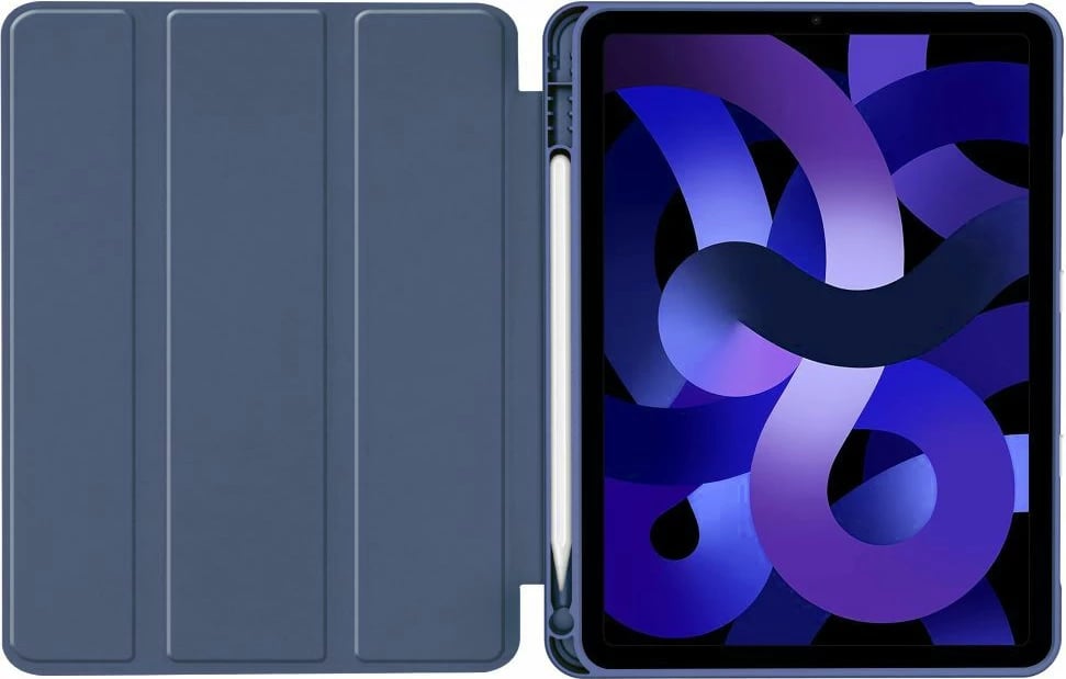 Mbështjellës tablet Tech-Protect SC Pen Case për iPad Air 10.9"/11", silikon, Navy Blue