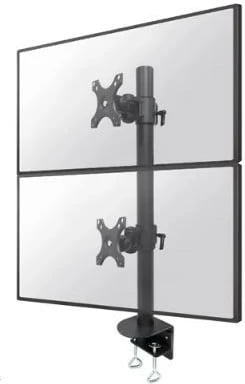 Mbajtës tavoline për dy monitorë Neomounts FPMA-D960DVBLACKPLUS, Çelik, i zi