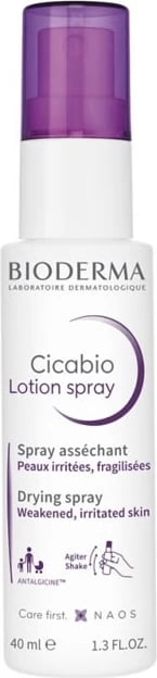Spray tharës për lëkurë unisex Bioderma Cicabio Lotion Spray, 40ml