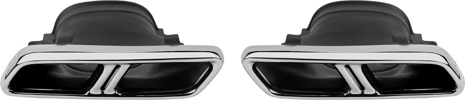 Auspuh 2 dalje tipi S65 AMG Mercedes S-Class Chrome
