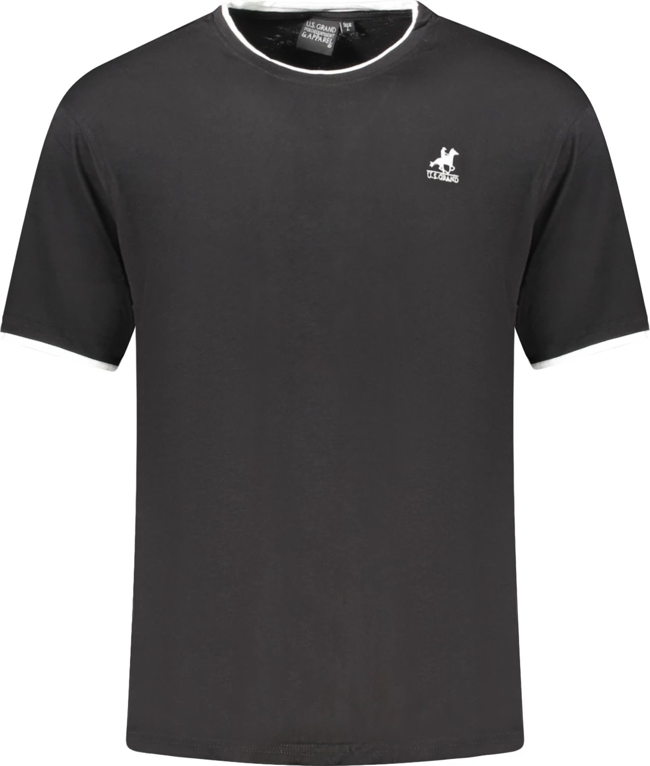 Maicë për meshkuj U.S. GRAND POLO, e zezë